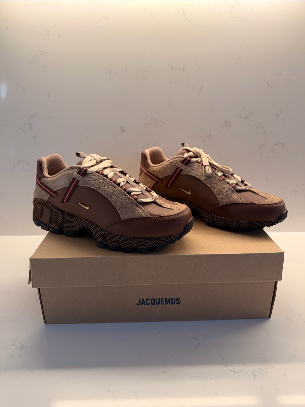 Nike × Jacquemus Air Humara LX "Brown" sneakers